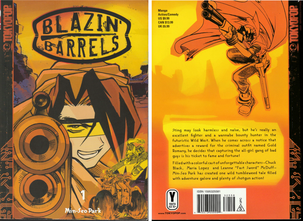 Blazin Barrels Cover